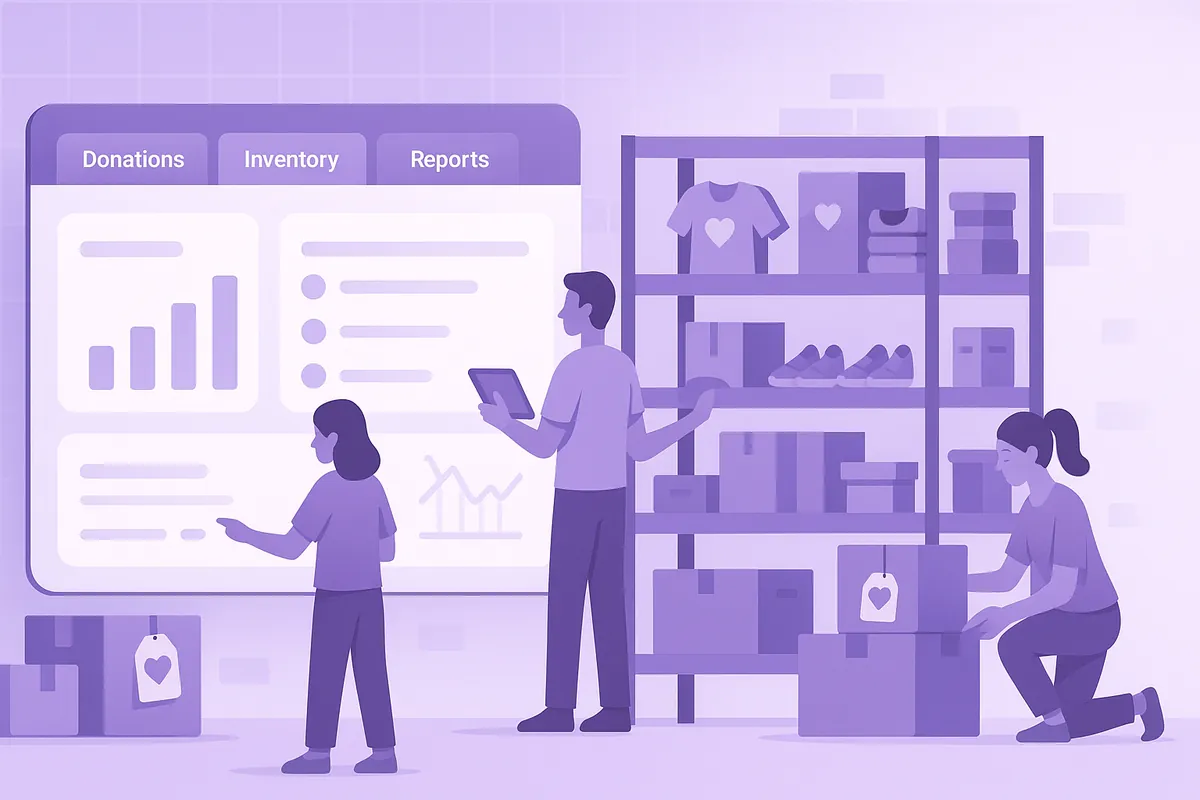 Nonprofit Inventory Management Dashboard