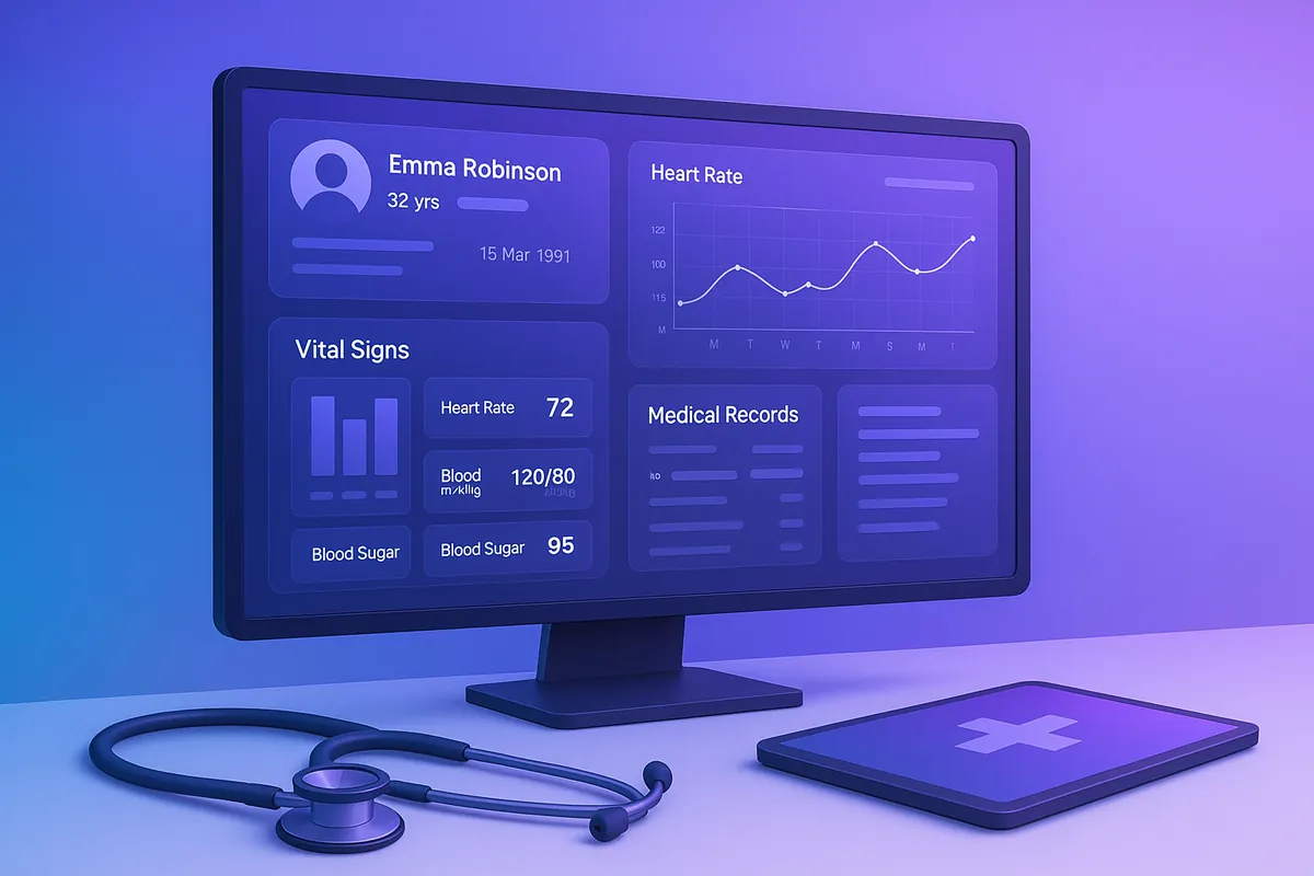 Healthcare Dashboard Interface